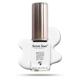 Seven Seas Mood Boost Long Lasting & Chip Resistant Nail Paint - 11 ml - White 11-image-31