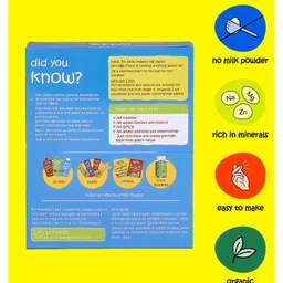 Happa Organic Mighty Grain Sprouted Ragi Banana & Mango Porridge Mix - 200 gm image 2