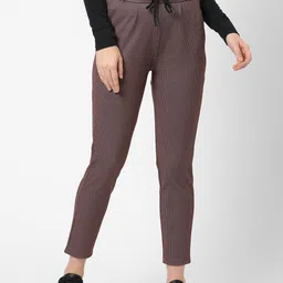 Kraus Jeans Checked Skinny Fit Trousers-image-0