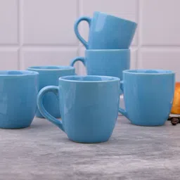 storepedia Pack of 12 Ceramic Tea Cups Set of 12 200ml Coffee Cup & Coffee Mug Set for Home, Office & Kitchen-picture-14