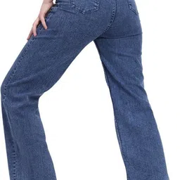 a c creation Women Regular Mid Rise Blue Jeans image 2