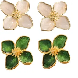 AKISON JEWELS Women Combo of 2 Floral Studs Earrings-picture-40