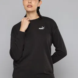 Puma Brand Logo Embroidered Relaxed Fit Sweatshirt-picture-18
