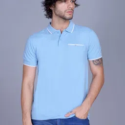 HARBOR N BAY Men Solid Polo Collar Cotton T-shirt-picture-32
