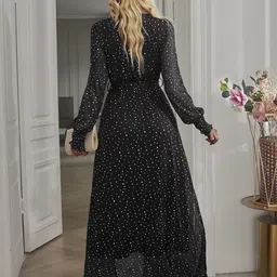 bebe Wrap Style Maxi Dress image 4