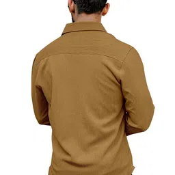 IKON FASHION Original Textured Spread Collar Casual Shirt image 4