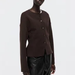 H&M Collarless Scuba Blazer image 2