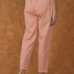 ETC X D To D Life Style Women Regular Fit Mid-Rise Cotton Trousers image 4