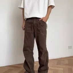 KPOP Men Easy Wash Trousers image 4