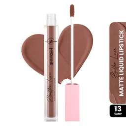 SHRYOAN Butter Luxe Satin Matte Liquid Lipstick-6ml-Vamp image 1