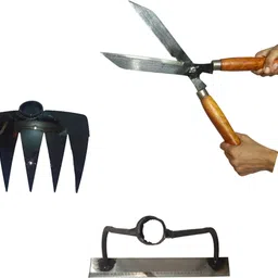 a to z hub pack of 3 Weeder tool como,Grass Cutter,lawn remover,farm grass remover Garden Tool Kit-picture-26