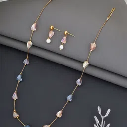 SZN Brass Gold-Plated Layered Necklace-picture-32