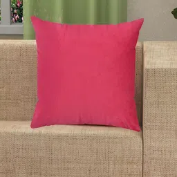 Shadowkart Pink Velvet Square Cushion Covers-picture-19