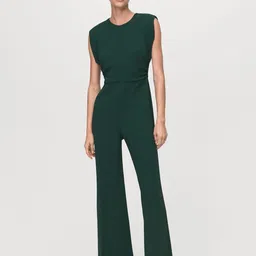 MANGO Ruched Long Jumpsuit-picture-34