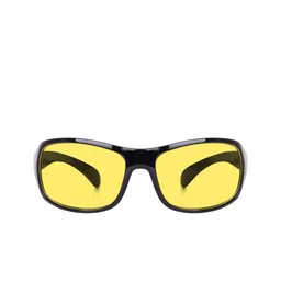 LEGEND EYEWEAR Unisex Yellow Lens & Black Wayfarer Sunglasses with-picture-30