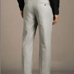 Louis Philippe Men Slim Fit Trousers image 3