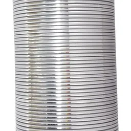 Guddan Set of 48 Grey Glossy Metal Bangles-image-2