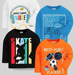 KUCHIPOO Boys 4 Printed T-shirt-picture-39