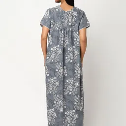 Juliet Printed Round Neck Maxi Nightdress image 4