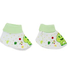 NESKA MODA Infants Pack Of 3 Printed Organic Cotton Mittens image 4