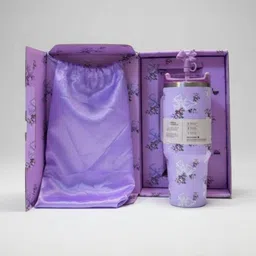 STANLEY Purple Floral Printed Tumbler Stainless Steel Coffee Mug-1.2 L-picture-55