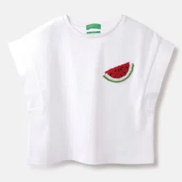United Colors of Benetton Boxy Fit Round Neck Solid T-shirt-picture-15