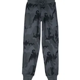 Gini and Jony Boys Camouflage Printed Cotton Joggers-picture-38