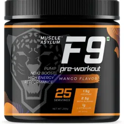 muscle asylum F9 Pre-Workout - 25 Servings BCAA-picture-24