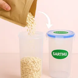 sarthu Plastic Milk Container - 500 ml image 3