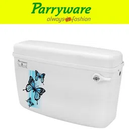 parryware Glamour economy Single Flush Cistern set of 1 pic 147 Side Handle Flush Tank-picture-19