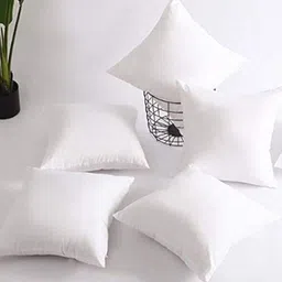 anand hub Polyester Fibre Cushion Pack of 5 Solid-picture-39