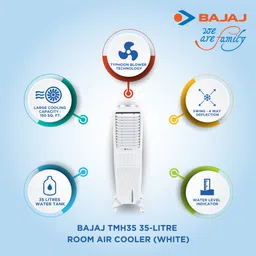 bajaj 35 L Room/Personal Air Cooler image 4