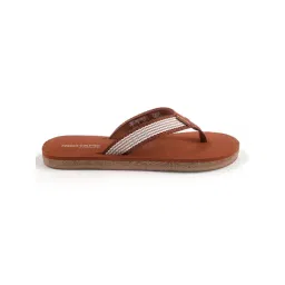 Red Tape Women's Eva Comfort Flip Flop - Brown image 3