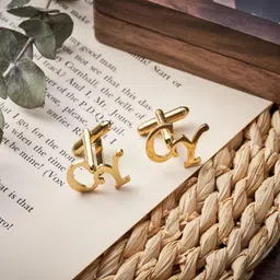 hasnat Personalized Silver Initial Name Cufflinks for Men, Groom Wedding, Men's Shirt, Letter Custom Cufflinks image 2