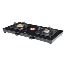 Sunflame SOLITAIRE Toughened Glass Top 2 Burner Manual Gas Stove (ISI Certified, Black)-picture-11