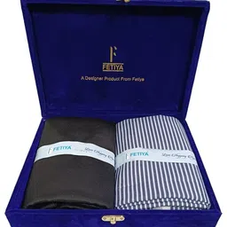 fetiya Shirt & Trouser Fabric in velveta Box Packing (Shirt-2.35 m, Pant-1.25 m) image 3