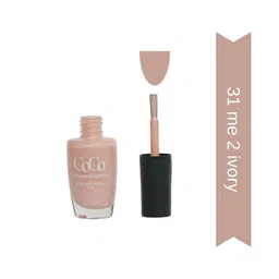 The Cosmetic Company Nail Enamel | Quick Drying | Glossy Finish | Long Lasting | No Chip Formula | High Shine Nail Polish For Women in 31 me 2 ivory pack of 4 image 4