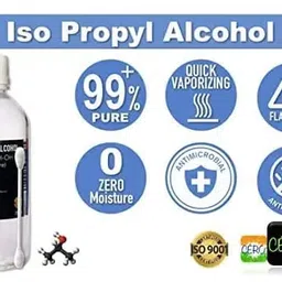 CERO ® IPA Isopropyl Alcohol for Cleaning, All Electronics, Clean Your Makeup Tools, Clean CPU, GPU and Screen, Repair Cosmetics 99.9% Pure [(CH3)2-CH-OH] CAS: 67-63-0 (126ml) image 4