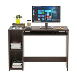 bluewud Mallium Engineered Wood Study Table in Matte Finish image 1