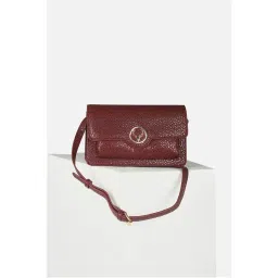 Allen Solly Women Maroon Casual Clutch-picture-14