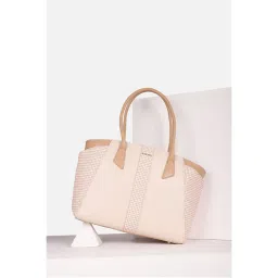 Allen Solly Women Formal Printed Beige Handbag-image-15