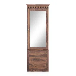 urban ladder Fidora Solid Wood Dressing Table in Teak Finish image 4