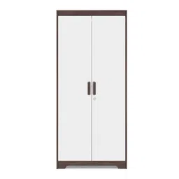 urban ladder Miller Engineered Wood 2 Door Wardrobe in Two Tone Finish image 3