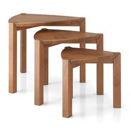 urban ladder Clapton Solid Wood Side Table in Amber Walnut Finish-picture-20