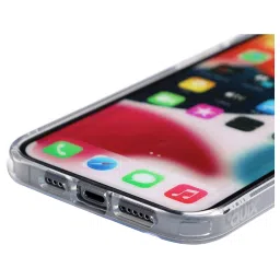 QUIX TPU Back Cover for Apple iPhone 14 (Supports Wireless Charging, Clear) image 5