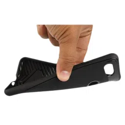 stuffcool Armour Plastic Back Cover for Google Pixel 3 XL (Camera Protection, Black) image 5