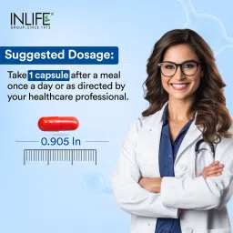 INLIFE L Glutathione Reduced Supplement 30 Veg Capsules image 3