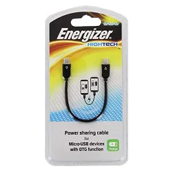 Energizer Micro USB to Micro USB 0.4 Feet (0.15M) Cable (Compact & Lightweight, Black) image 5