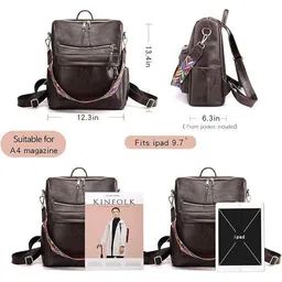 PROARCH Women Colourblocked Backpack image 5