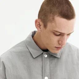 H&M Relaxed Fit Padded Nylon Overshirt image 5